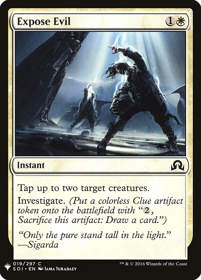 image Expose Evil