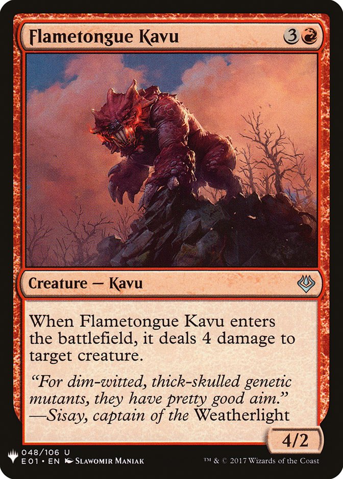 image Flametongue Kavu