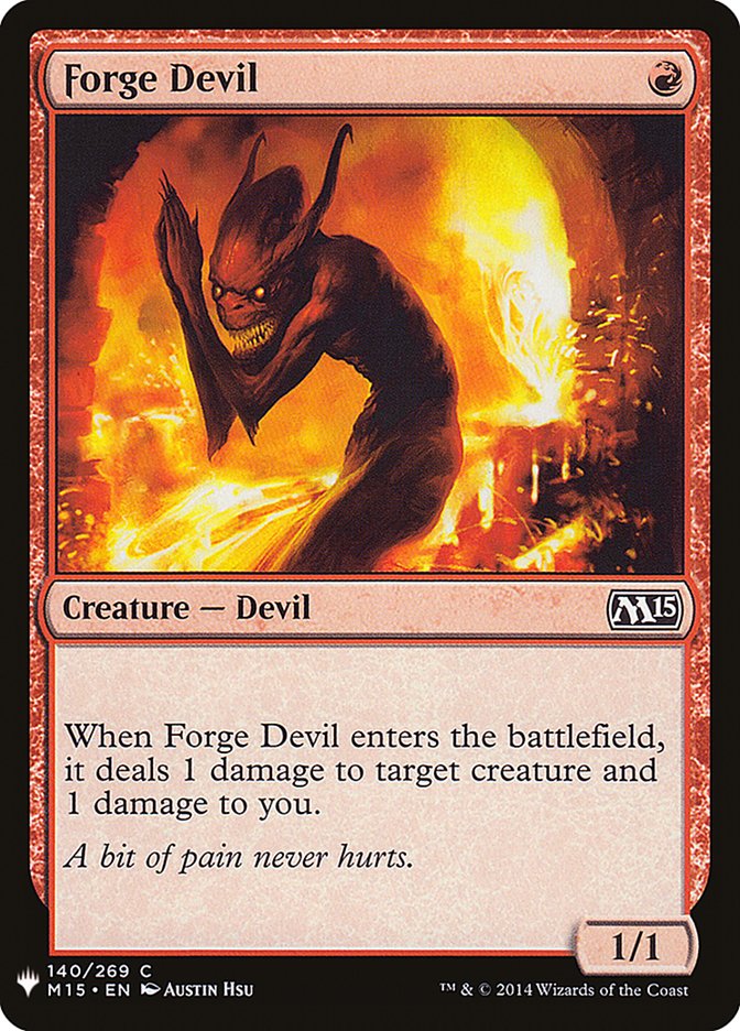 image Forge Devil