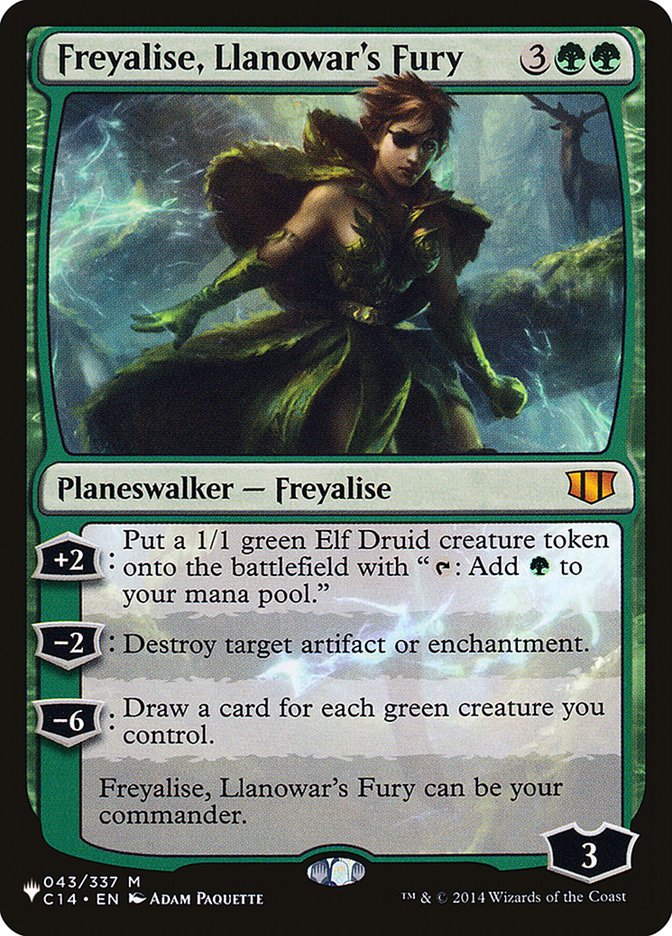 image Freyalise, Llanowar's Fury
