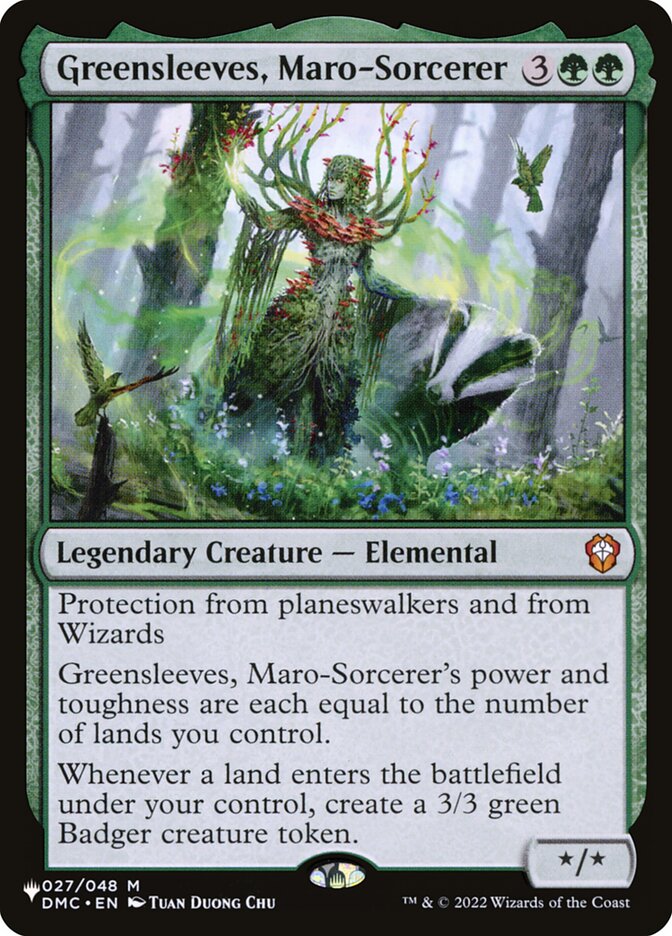 image Greensleeves, Maro-Sorcerer