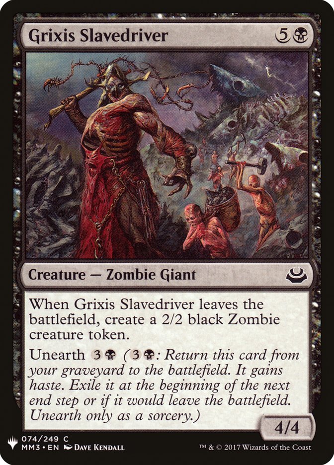 image Grixis Slavedriver