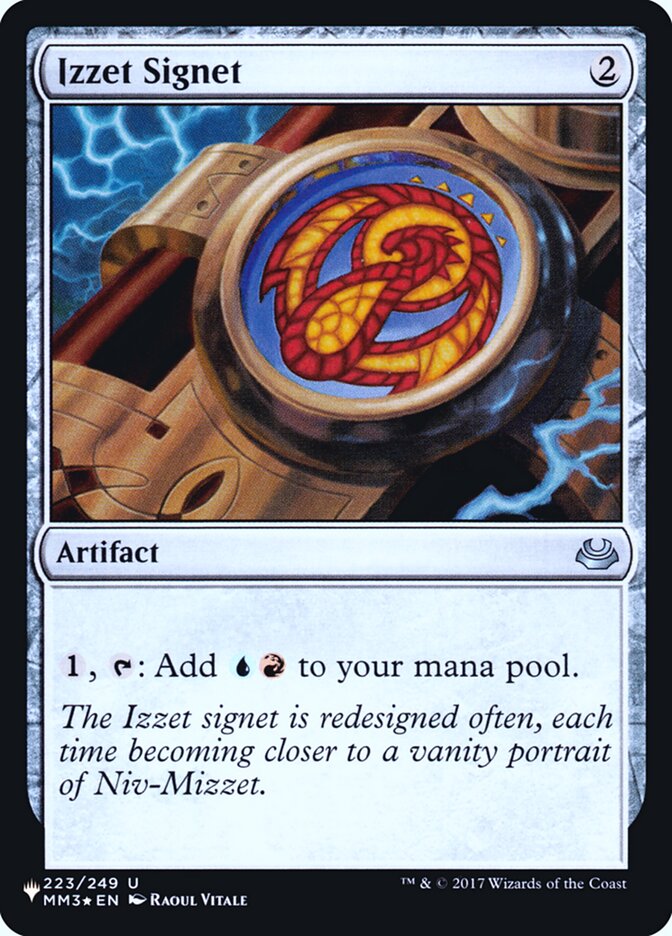 image Izzet Signet