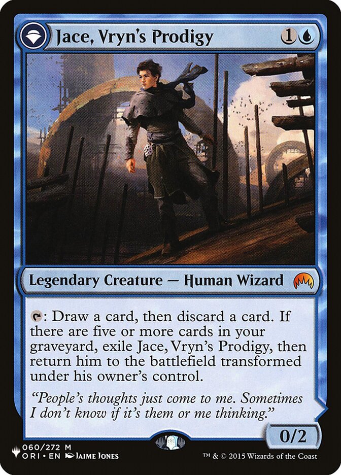 image Jace, Vryn's Prodigy // Jace, Telepath Unbound