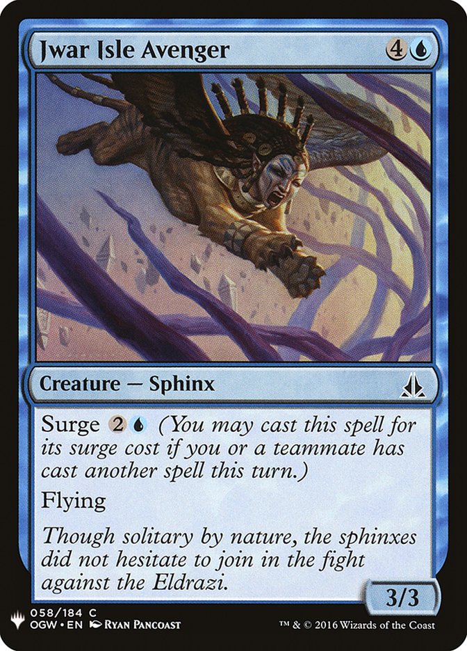 image Jwar Isle Avenger