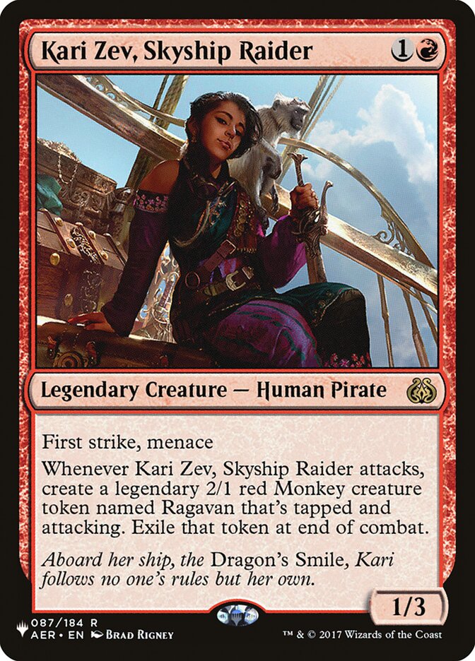image Kari Zev, Skyship Raider