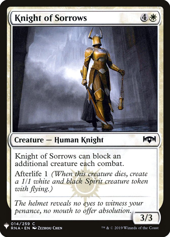 image Knight of Sorrows