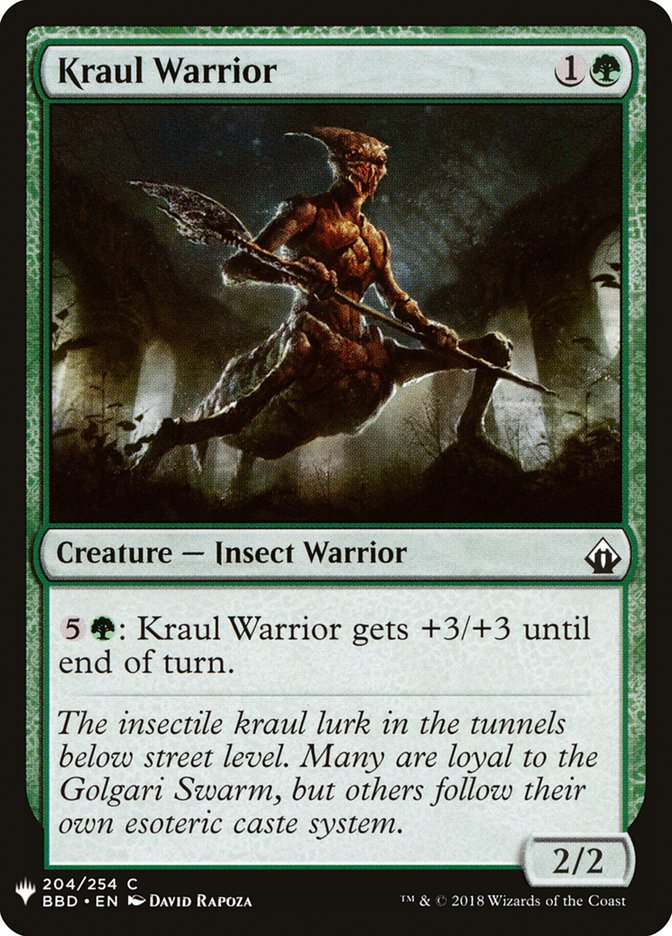 image Kraul Warrior