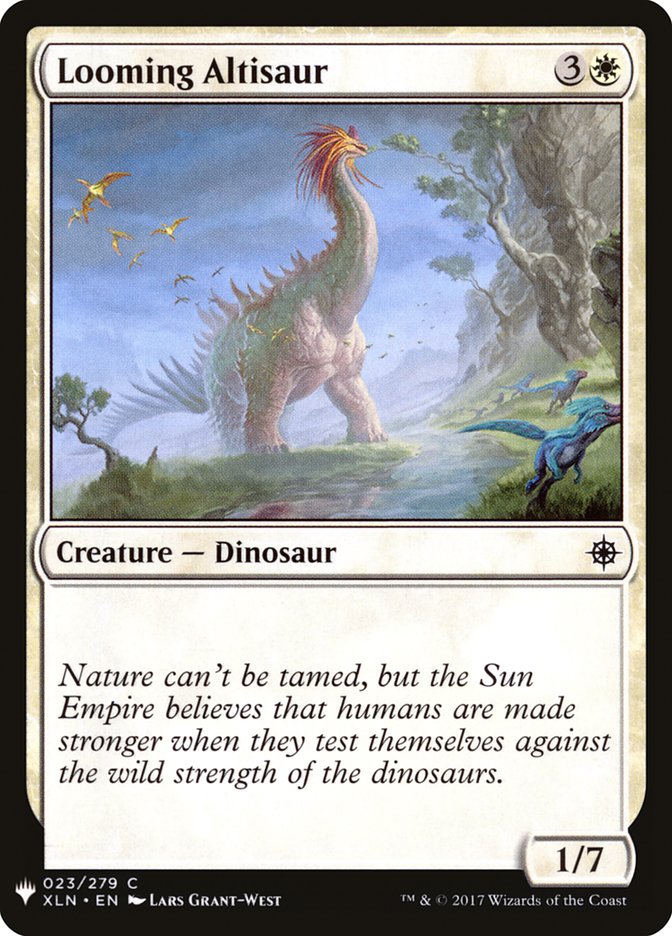 image Looming Altisaur