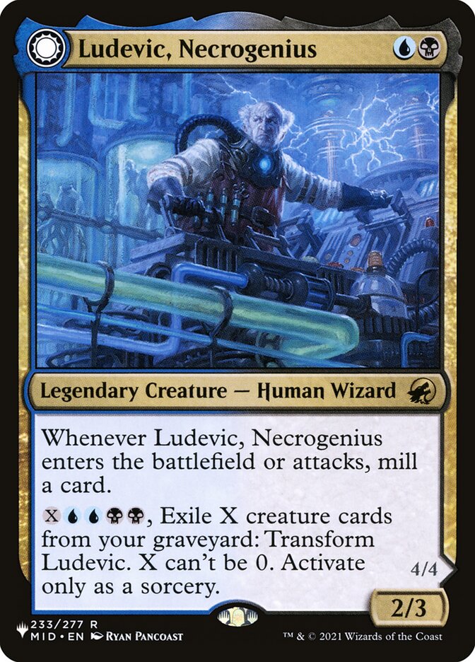 image Ludevic, Necrogenius // Olag, Ludevic's Hubris