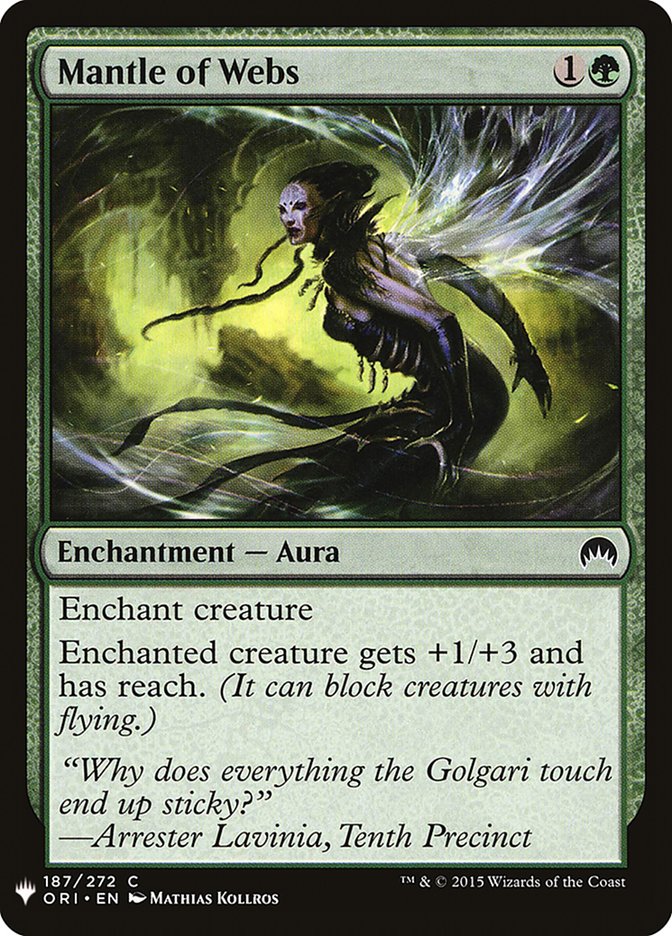 image Mantle of Webs