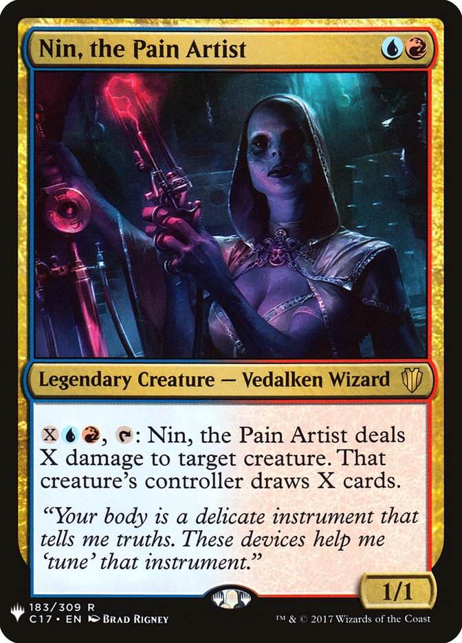image Nin, the Pain Artist