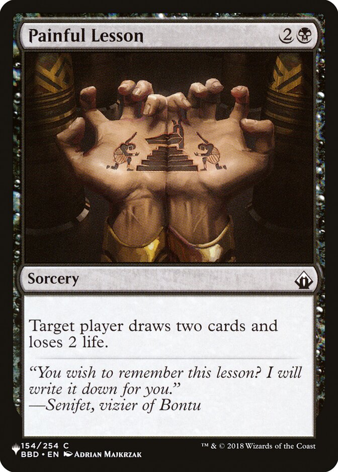 image Painful Lesson