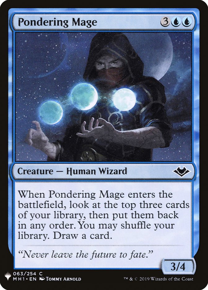 image Pondering Mage