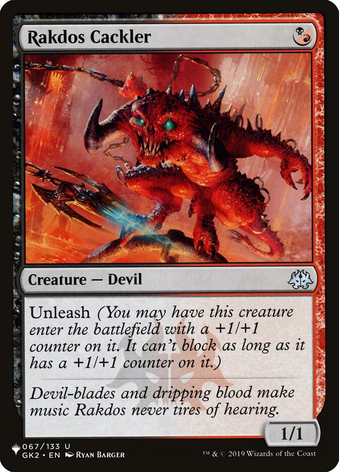 image Rakdos Cackler