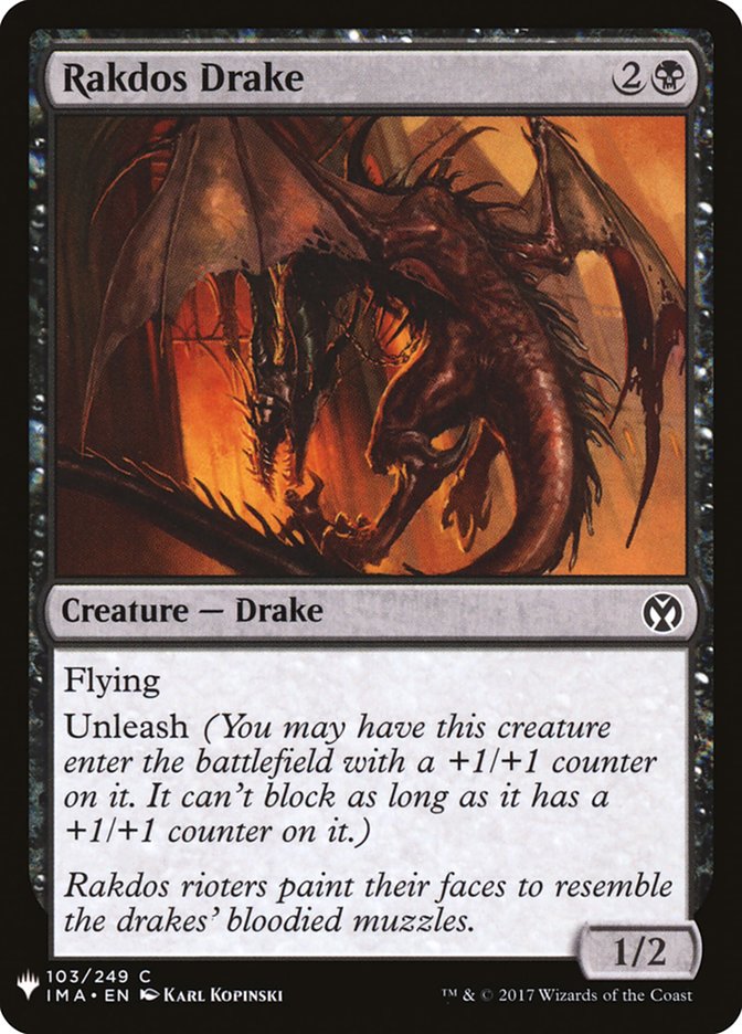 image Rakdos Drake