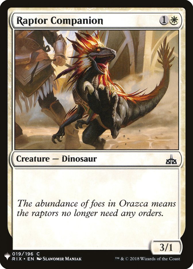 image Raptor Companion