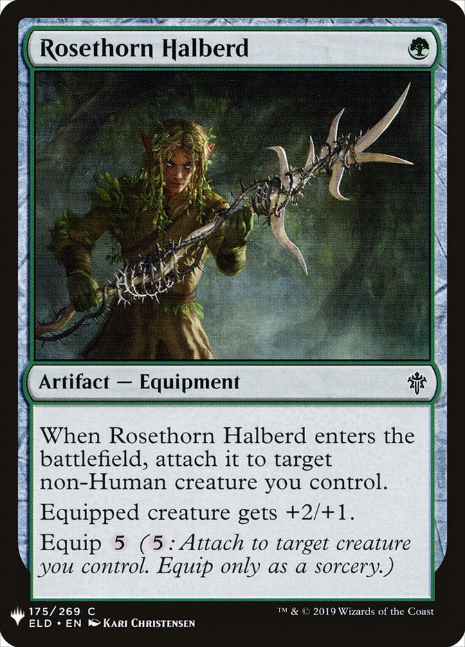 image Rosethorn Halberd