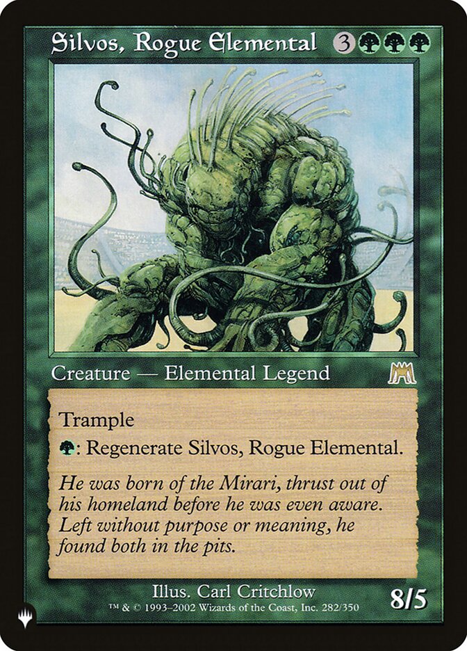 image Silvos, Rogue Elemental
