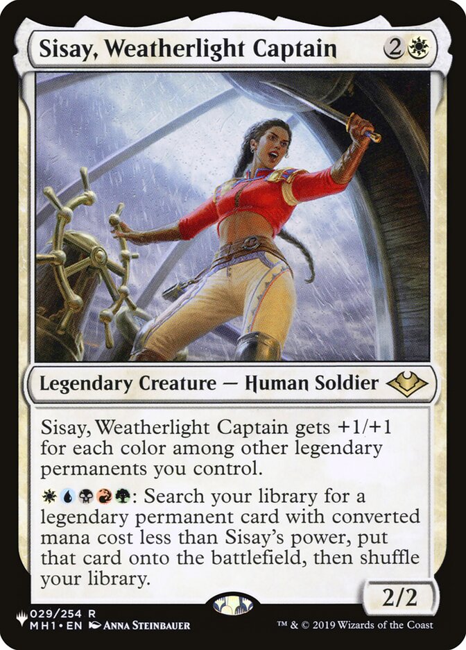 image Sisay, Weatherlight Captain