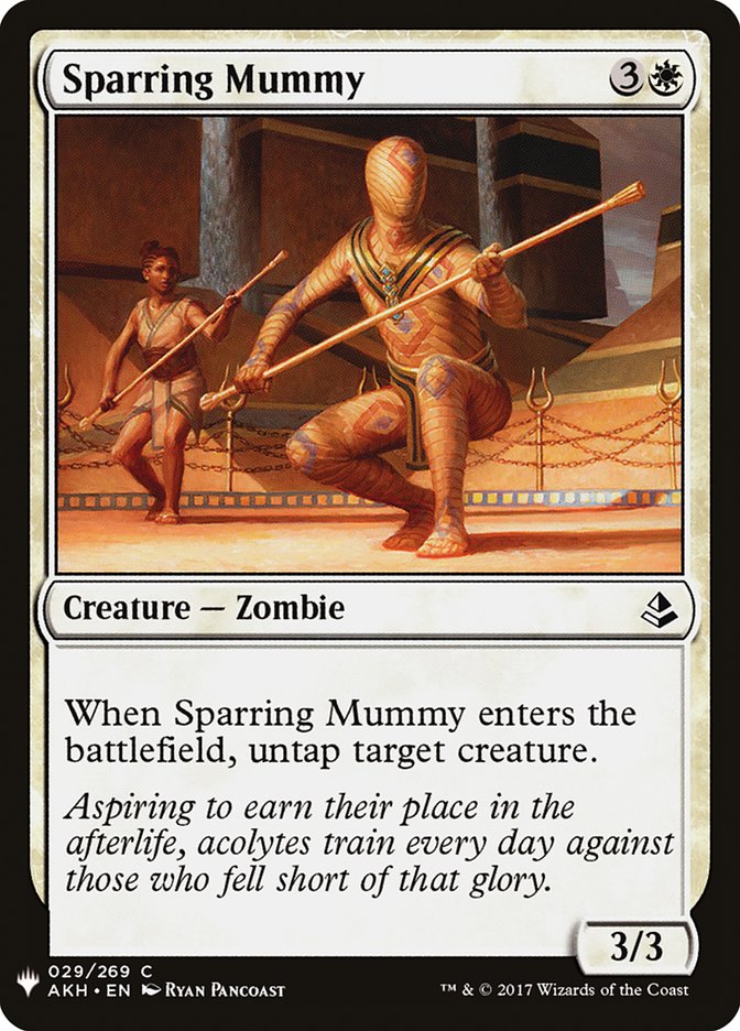 image Sparring Mummy
