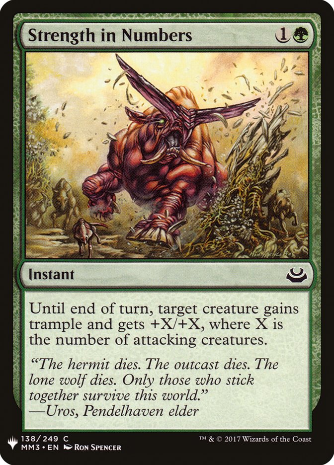 image Strength in Numbers