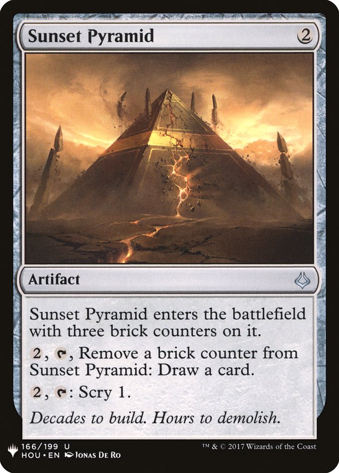 image Sunset Pyramid