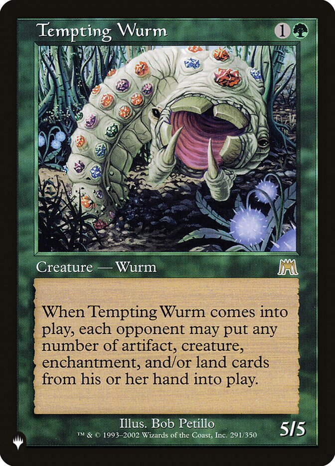 image Tempting Wurm