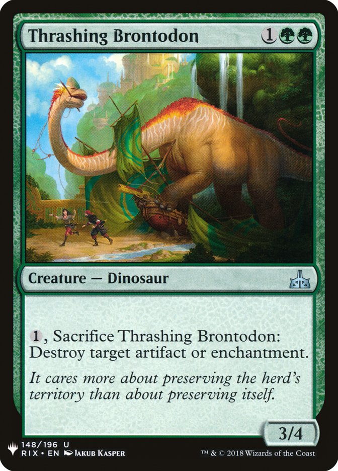 image Thrashing Brontodon