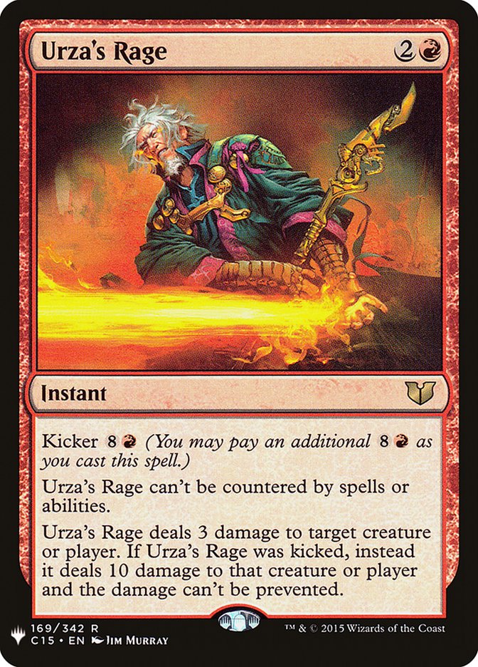 image Urza's Rage