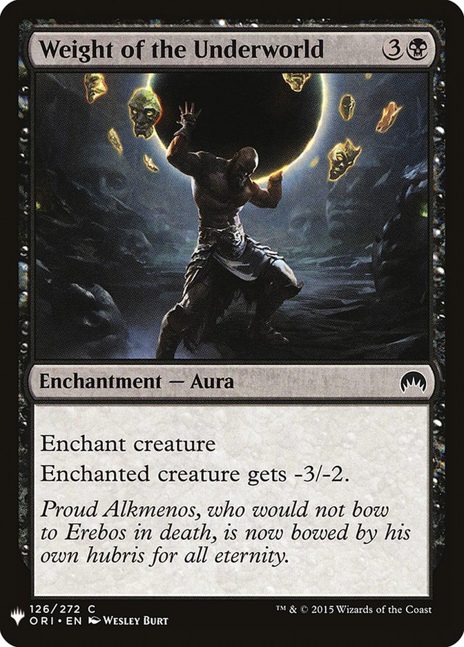 image Weight of the Underworld