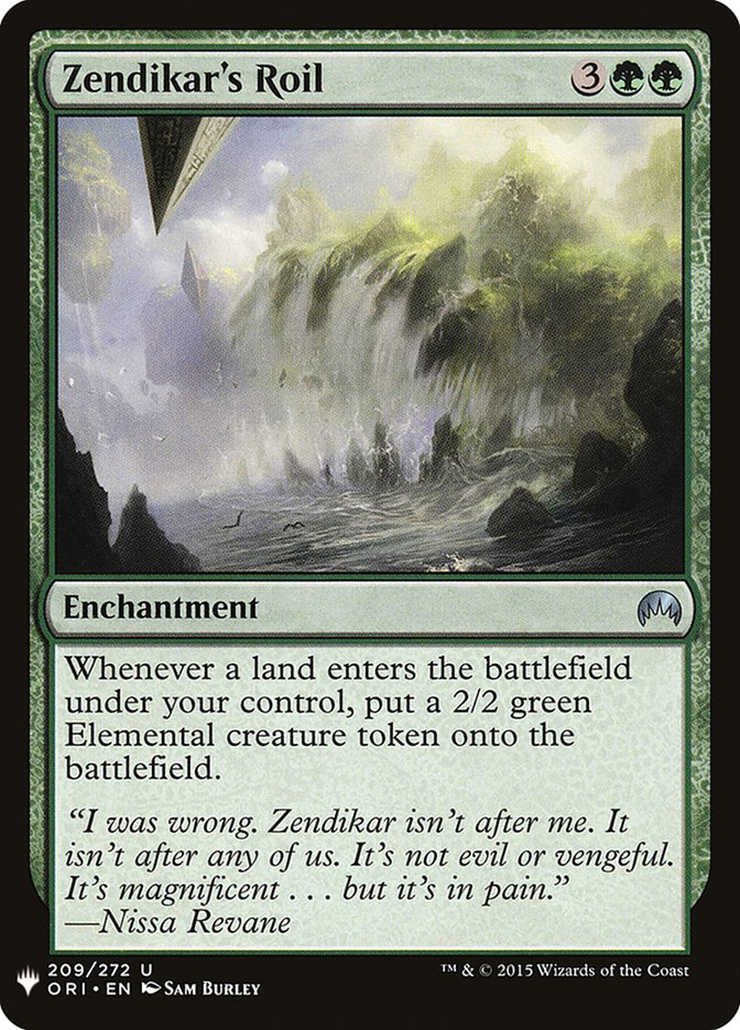image Zendikar's Roil