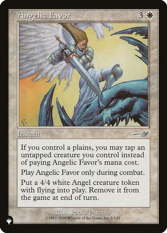 image Angelic Favor