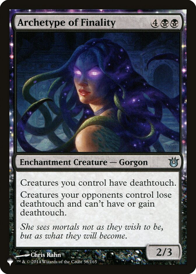 image Archetype of Finality