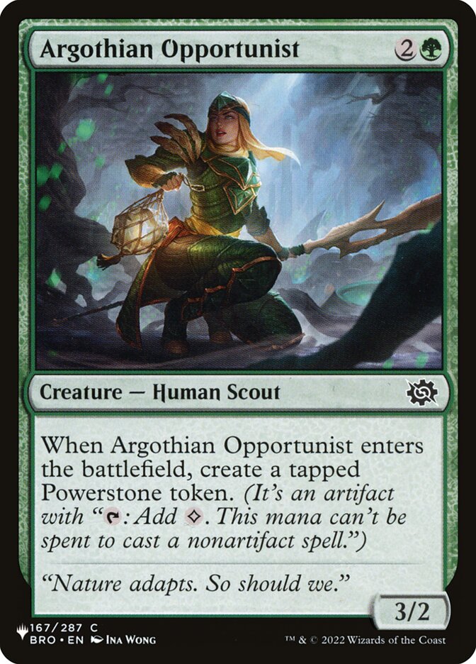 image Argothian Opportunist