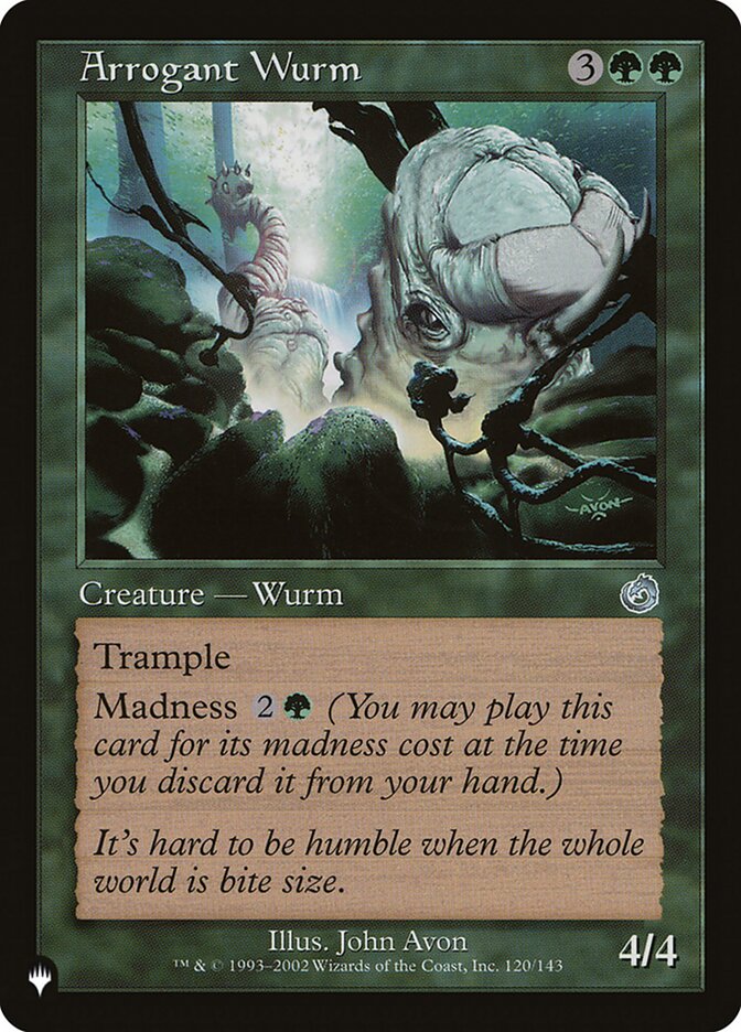 image Arrogant Wurm