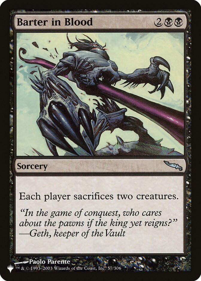 image Barter in Blood