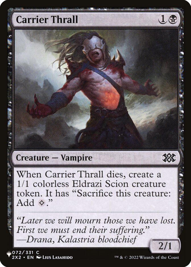 image Carrier Thrall