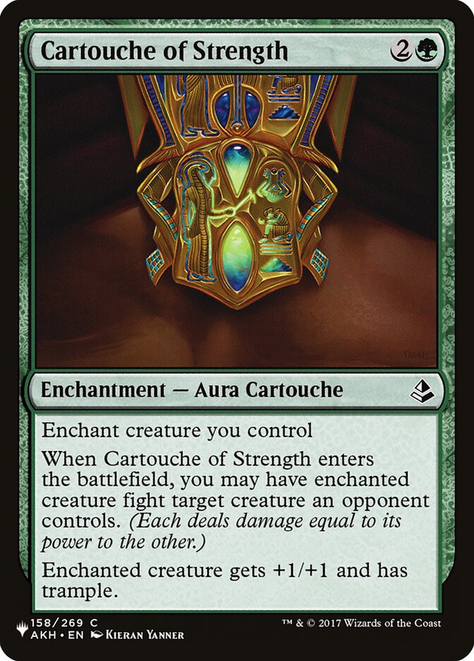 image Cartouche of Strength