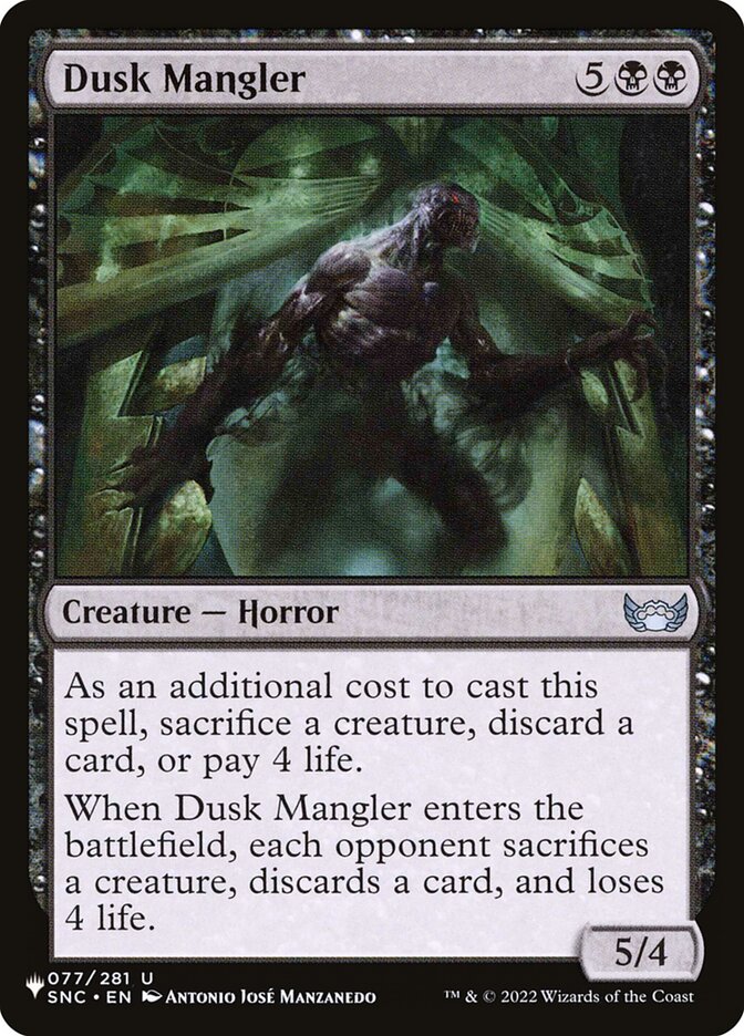 image Dusk Mangler