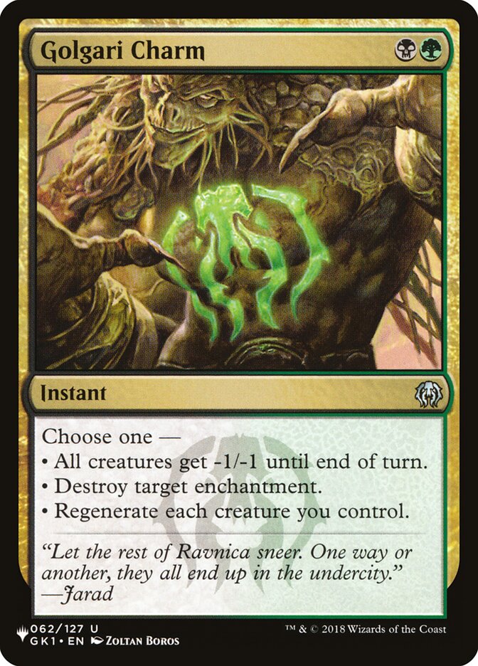 image Golgari Charm
