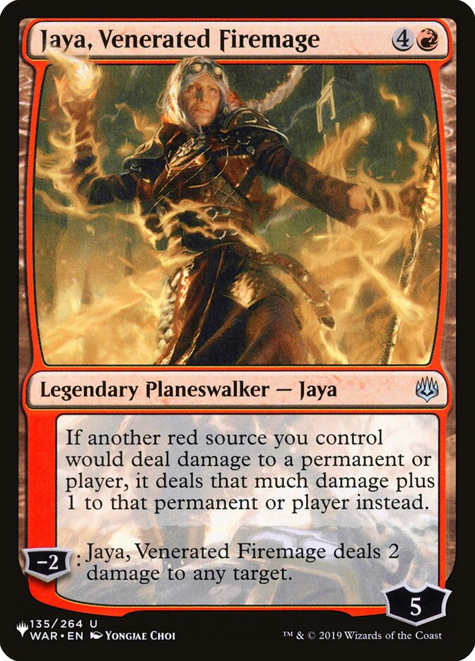 image Jaya, Venerated Firemage