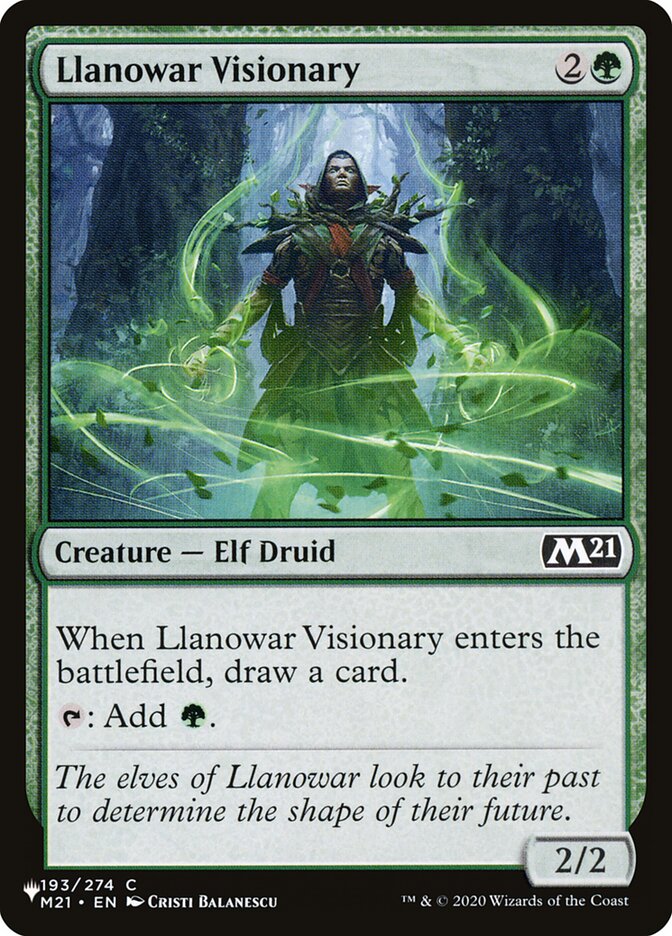 image Llanowar Visionary