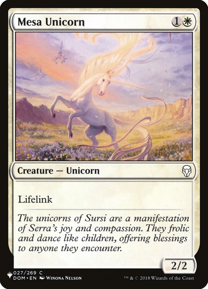 image Mesa Unicorn