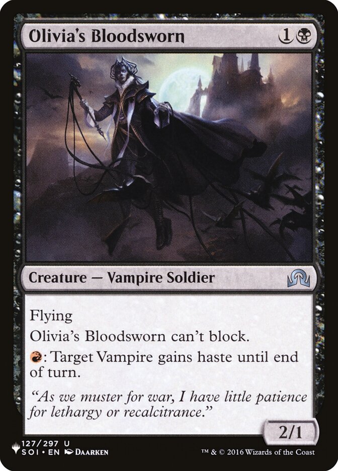 image Olivia's Bloodsworn