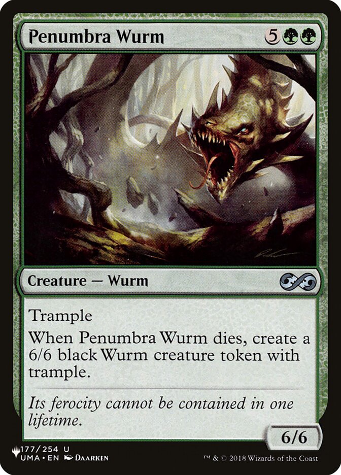 image Penumbra Wurm