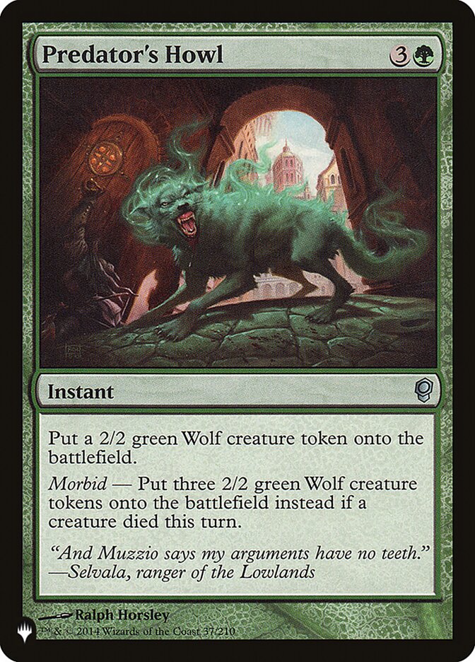 image Predator's Howl