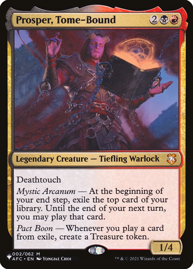 image Prosper, Tome-Bound