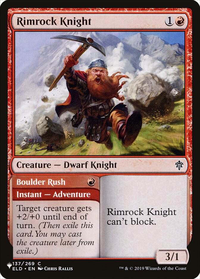 image Rimrock Knight // Boulder Rush