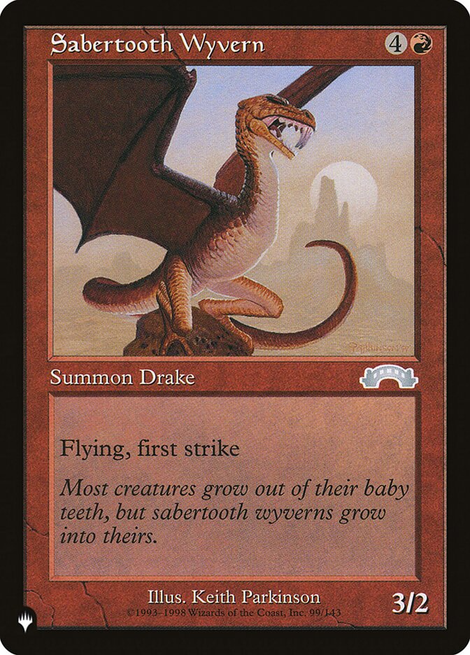 image Sabertooth Wyvern